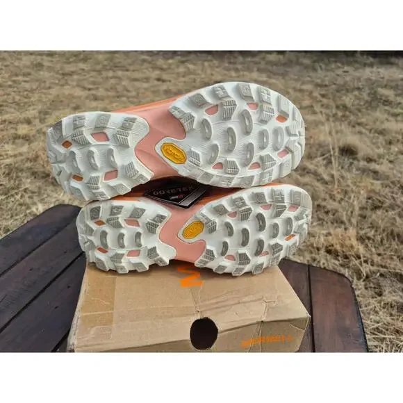 Merrell Moab Speed 2 Mid GORE-TEX Hiking Boots for Ladies - Peach - 7M Womens - Picture 8 of 9